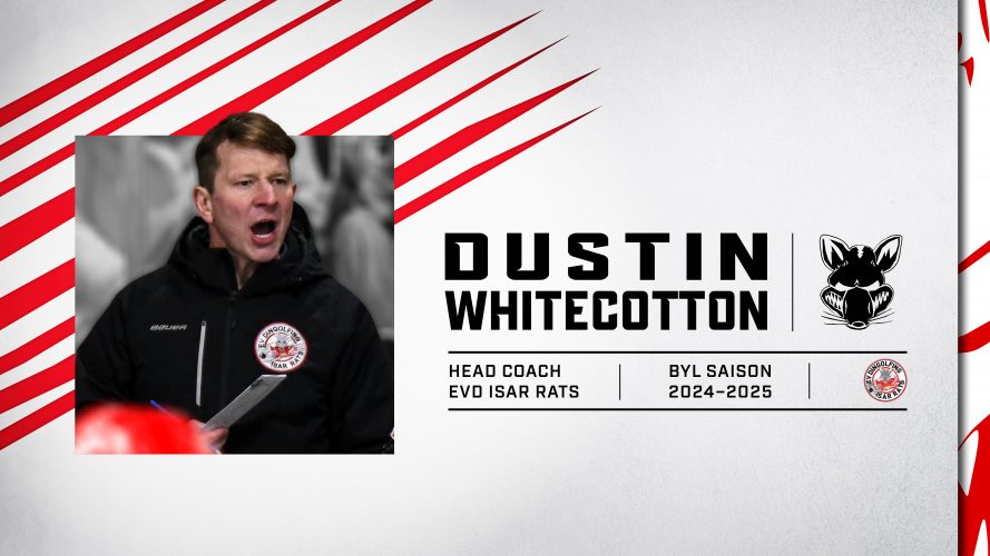Dustin Whitecotton Verlängerung Head Coach Isar Rats